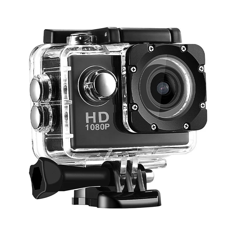 4K Ultra HD Action Camera (3MP, Waterproof, 900mAh)