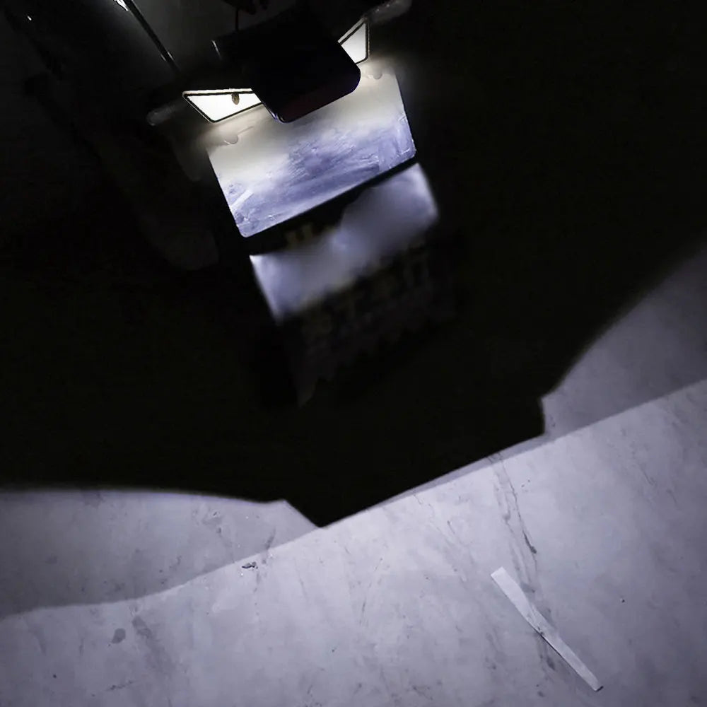 2pcs LED Devil's Eye License plate light Headlight For Car Motorcycl Universal Modified Decoration single light car Accessories