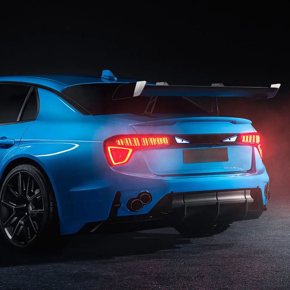 2pcs LED Devil's Eye License plate light Headlight For Car Motorcycl Universal Modified Decoration single light car Accessories