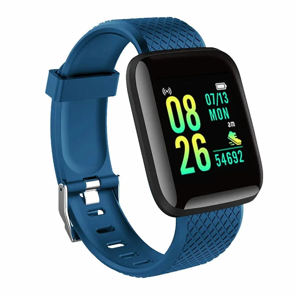 116 Multifunction Smart Watch – Fitness Tracker with Message & Music Control