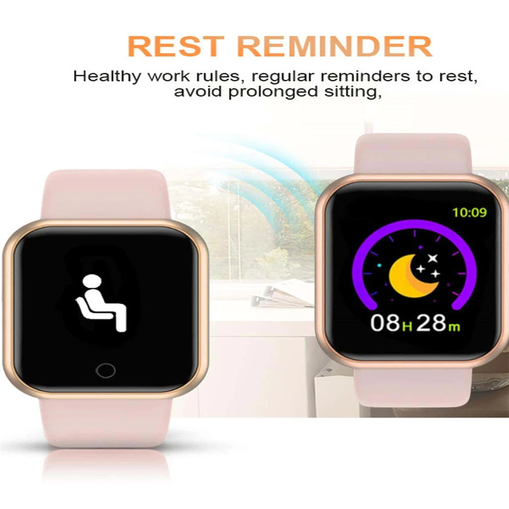 116 Multifunction Smart Watch – Fitness Tracker with Message & Music Control