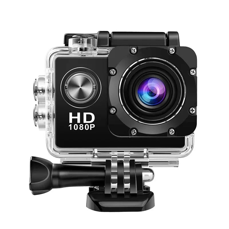 4K Ultra HD Action Camera (3MP, Waterproof, 900mAh)