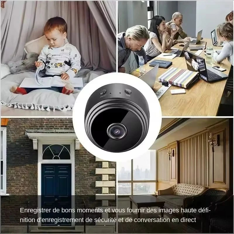 A9 Mini WiFi Security Camera – Wireless HD Remote Monitoring Camera