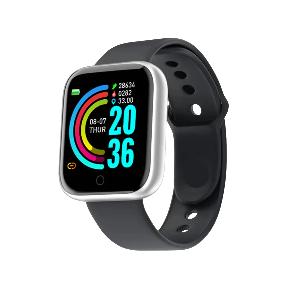 116 Multifunction Smart Watch – Fitness Tracker with Message & Music Control